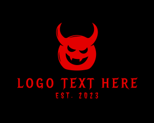 Evil Devil Halloween logo