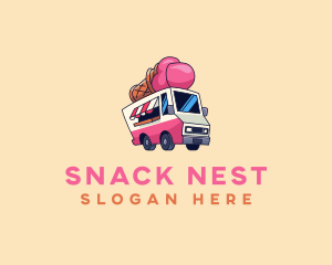 Ice Cream Truck logo design