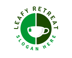 Herbal Teabag Cup  logo design