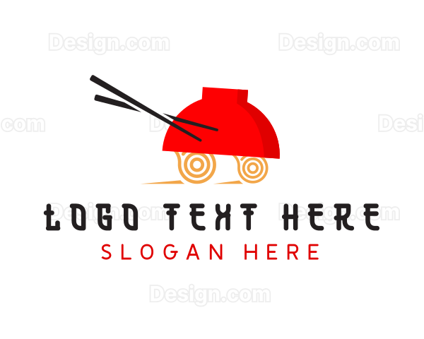 Ramen Food Cart Logo