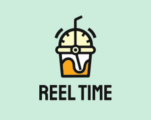 Cooler Drink Time logo design