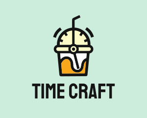 Cooler Drink Time logo design