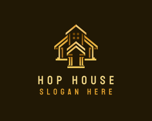 Premium House Roof logo design