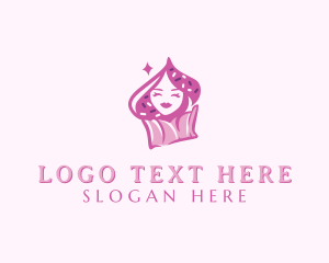 Sweet Cupcake Woman logo