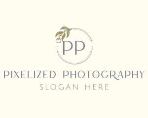 Tulip Plant Flower logo design