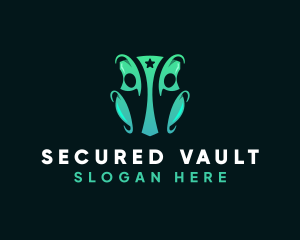 Security Human Shield logo design