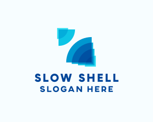 Modern Tech Shell logo design