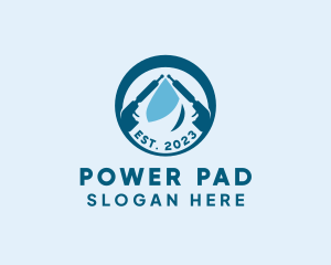 Power Wash Cleaning logo design