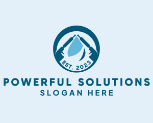 Power Wash Cleaning logo design