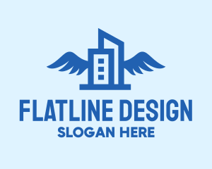 Winged Building Construction logo