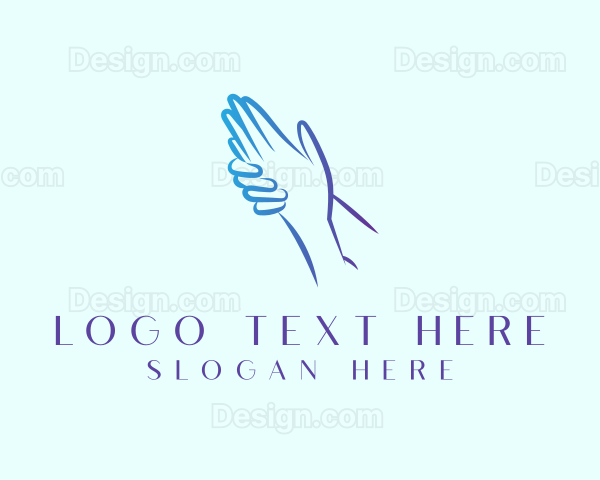 Hand Skincare Hygiene Logo