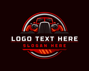 Retro Car Automotive logo