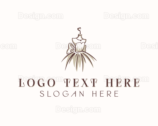 Stylish Fashion Gown Logo