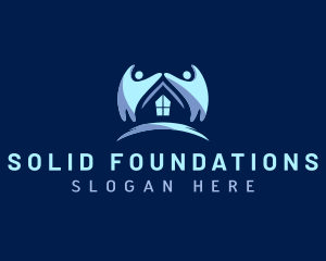 Home Community Foundation logo design