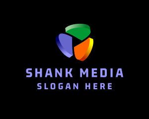 3D Multimedia Player logo design