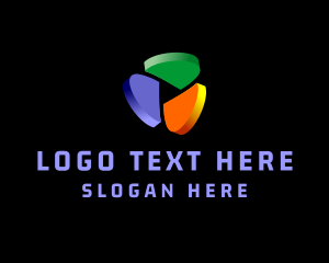 3d - 3D Multimedia Player logo design