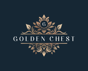 Elegant Flower Crest logo design