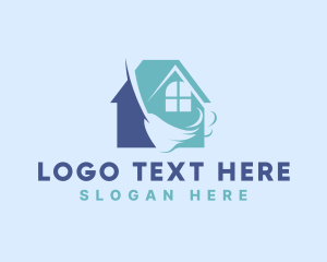 Home Cleaning Broom logo