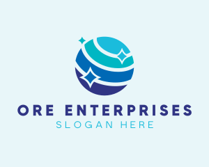 Globe Tech Company logo design