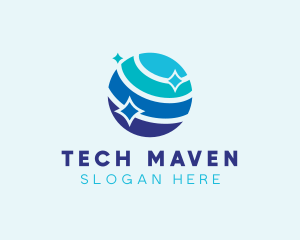 Globe Tech Company logo design