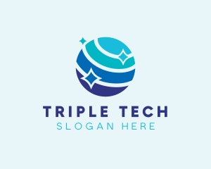 Globe Tech Company logo design