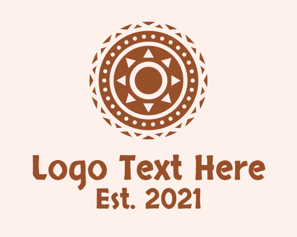 Aztec-culture logo example 2