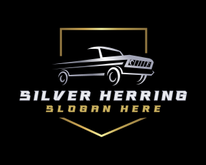 Pickup Car Detailing logo design