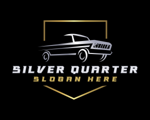 Pickup Car Detailing logo design