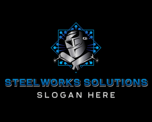 Repair Machinist Welder logo design