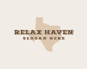 Texas State Map logo