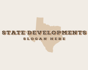 Texas State Map logo