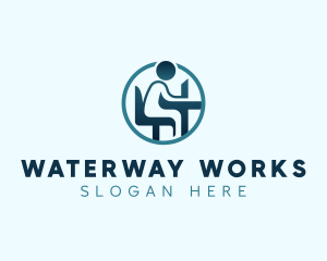 Freelancer Employee Job logo design