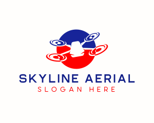 Aerial Drone Quadcopter logo