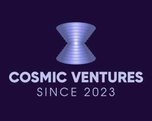 Astronomical Space Vortex logo design