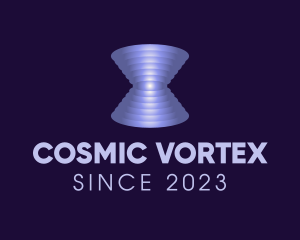 Astronomical Space Vortex logo design