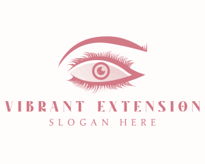 Beauty Eye Eyelashes logo design