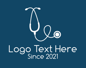 Doctor - Doctor Medical Stethoscope logo design