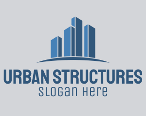 Infrastructure Urban Cityscape logo design