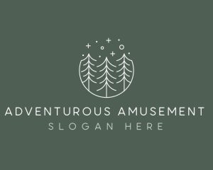 Tree Forest Adventure logo design