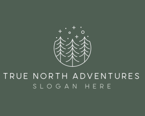 Tree Forest Adventure logo design