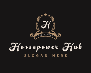 Horseshoe Farm Ranch logo design