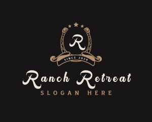 Horseshoe Farm Ranch logo design