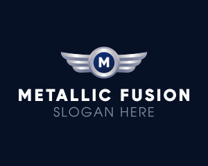 Metal Wing Automotive logo design