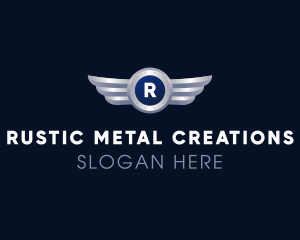 Metal Wing Automotive logo design