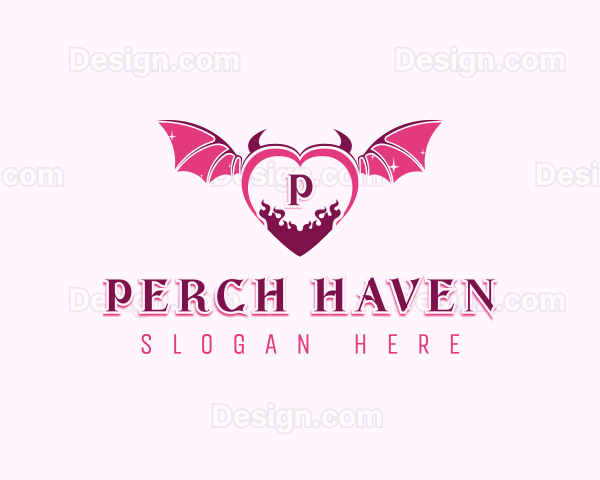 Naughty Devil Heart Logo