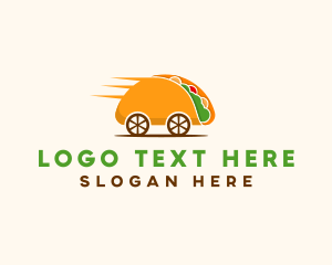 Taco Food Cart Logo