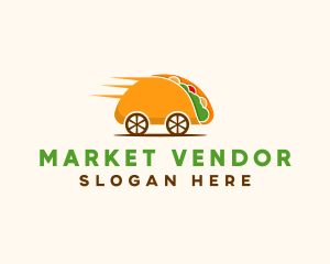 Taco Food Cart logo design