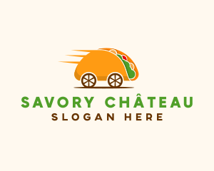 Taco Food Cart logo design