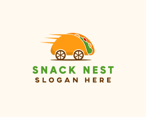 Taco Food Cart logo design