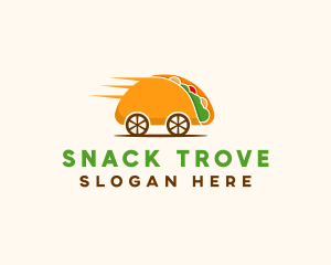 Taco Food Snack logo